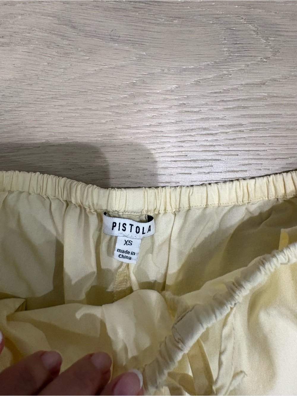 Women’s Pistola Theo yellow drawstring pants size XS - Picture 7 of 9